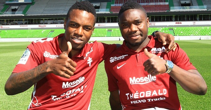 Georges Mandjeck and Mayuka
