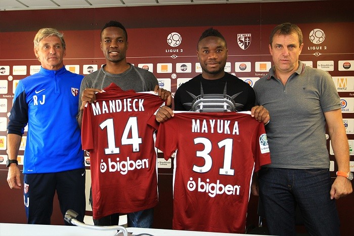 Mayuka being presented to the media